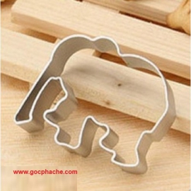 Khuôn cookie (cutter) - hình voi