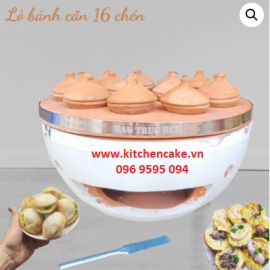 Bộ lò bánh căn 16 chén