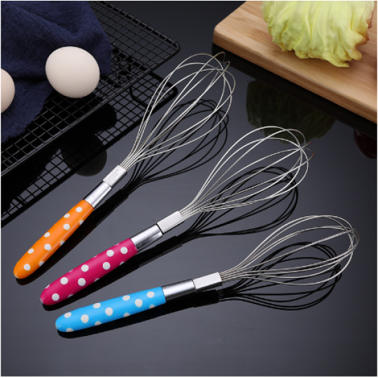 WHISK - Cây đánh trứng, cây tạo bọt, cán hình chấm bi