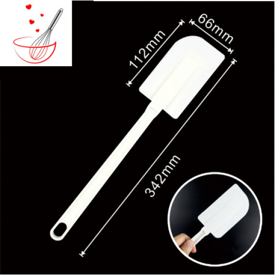 SPATULA - Cây vét bột nhựa, loại dài (phớ vét bột)